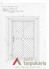 Durys.LLBM archyvo brėž., 4029