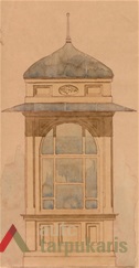 Šoninis fasadas. KAA, ap. 1, b. 489, l. 61