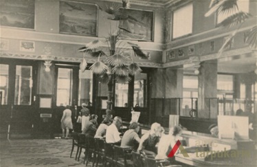 Main hall in the soviet times. Photo from personal collection of A. Burkus.