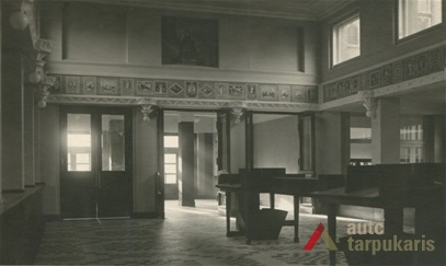 Interior of the main hall. Photo from personal collection of A. Burkus. 
