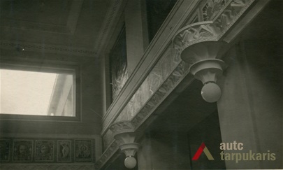 Decorations of the main hall. Photo from personal collection of A. Burkus.