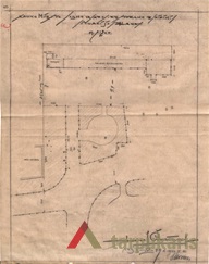 1933 m., vasaros restorano projektas. KAA, f. 218, ap. 1, b. 881, l. 3