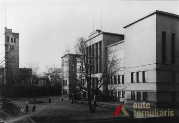 Pastatas 1956 m. J. Kiškio nuotr., KTU ASI archyvas
