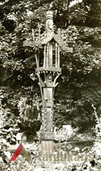 Jubiliejinis kryžius Bartininkuose. A. Krutulienės nuotr., 1968 m., KTU ASI archyvas