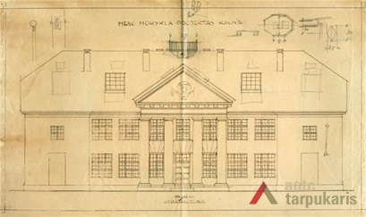 Facade. Kaunas County Archives