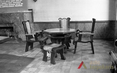 Room of the President of Lithuania. Archive of KTU Institute of Architecture and Construction