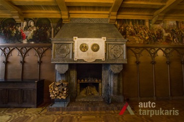 Room of the Grand Duke of Lithuania Vytautas. 2013, P. T. Laurinaitis photo.