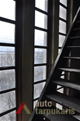 Tower from inside. Photo by V. Petrulis, 2016.