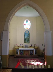 Bažnyčios interjeras 2005 m. S. Slaminskienės nuotr.