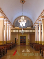 Bažnyčios interjeras 2007 m. S. Slaminskienės nuotr.