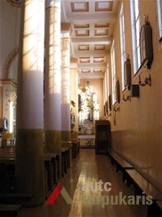 Bažnyčios šoninė nava 2007 m. S. Slaminskienės nuotr.