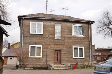 1936 metais statytas mažagabaritis nuomuojamasis namas. P. T. Laurinaičio nuotr., 2012 m.