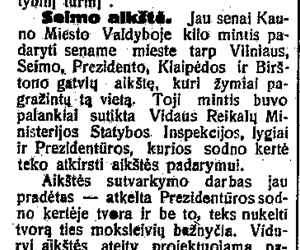 Seimo aikštė