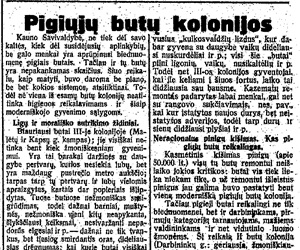 Pigiųjų butų kolonijos