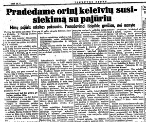 Pradedame orinį keleivių susisiekimą su pajūriu