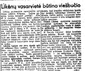 Likėnų vasarvietė būtina viešbučio